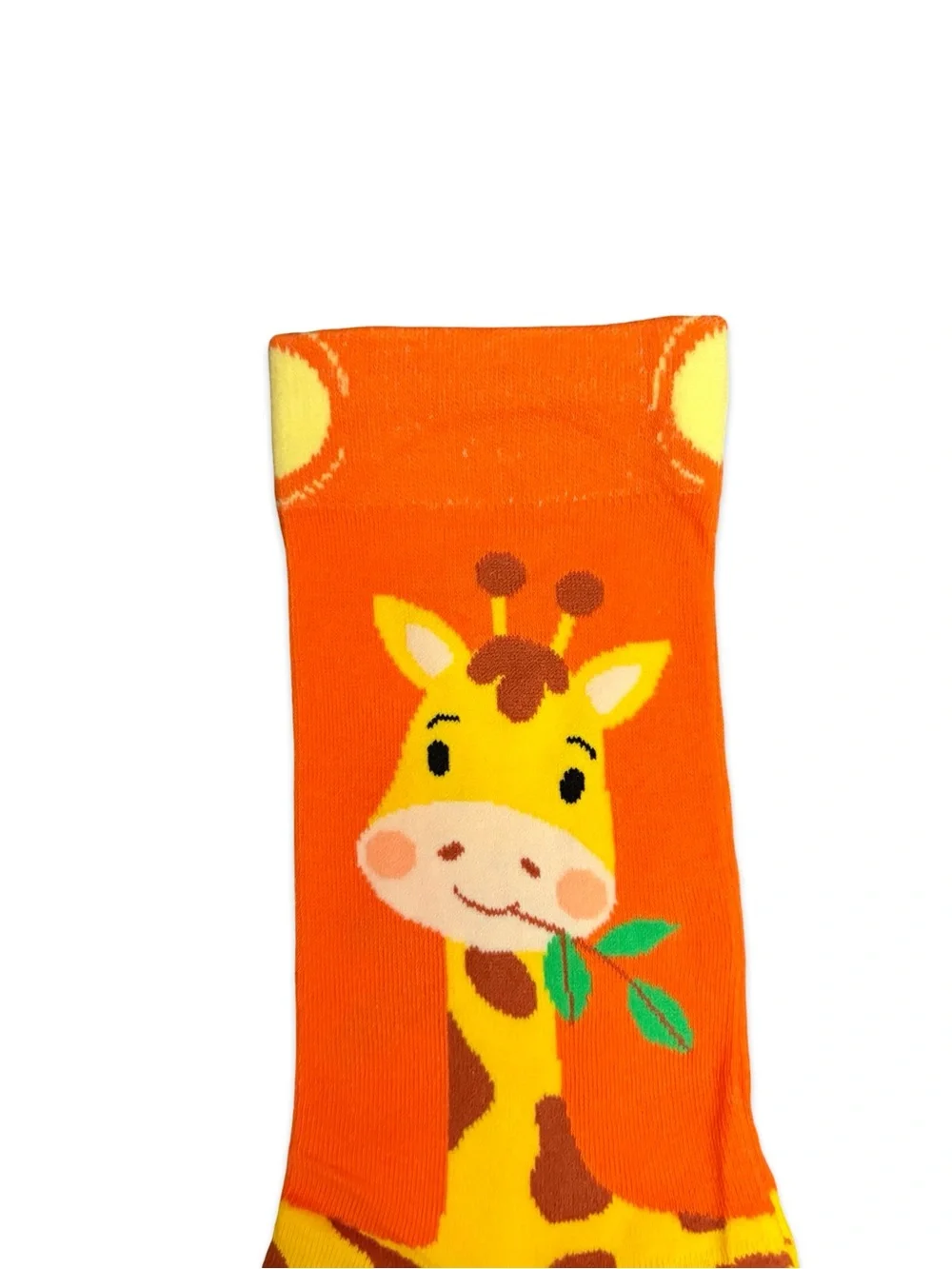 Giraffe Novelty Crew Socks One Size Fits Most Animal Socks Colorful Socks